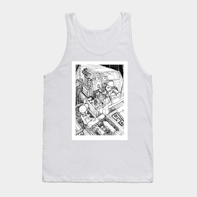 pilot girl Tank Top by sithsensui